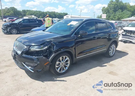 2019 Lincoln Mkc Select z USA, uszkodzony, nr VIN 5LMCJ2D97KUL06633